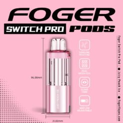 Juicy Peach Ice Foger Switch Pro Pod 30K Puffs